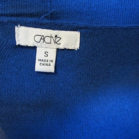 EUC Cache Srug Rayon Blend Back Accents SZ S - Picture 2 of 6